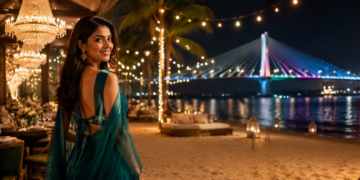 বরিশালে সমুদ্রতীরে মোবাইলে ক্রিকেট ম্যাচ দেখছেন এক ব্যবহারকারী